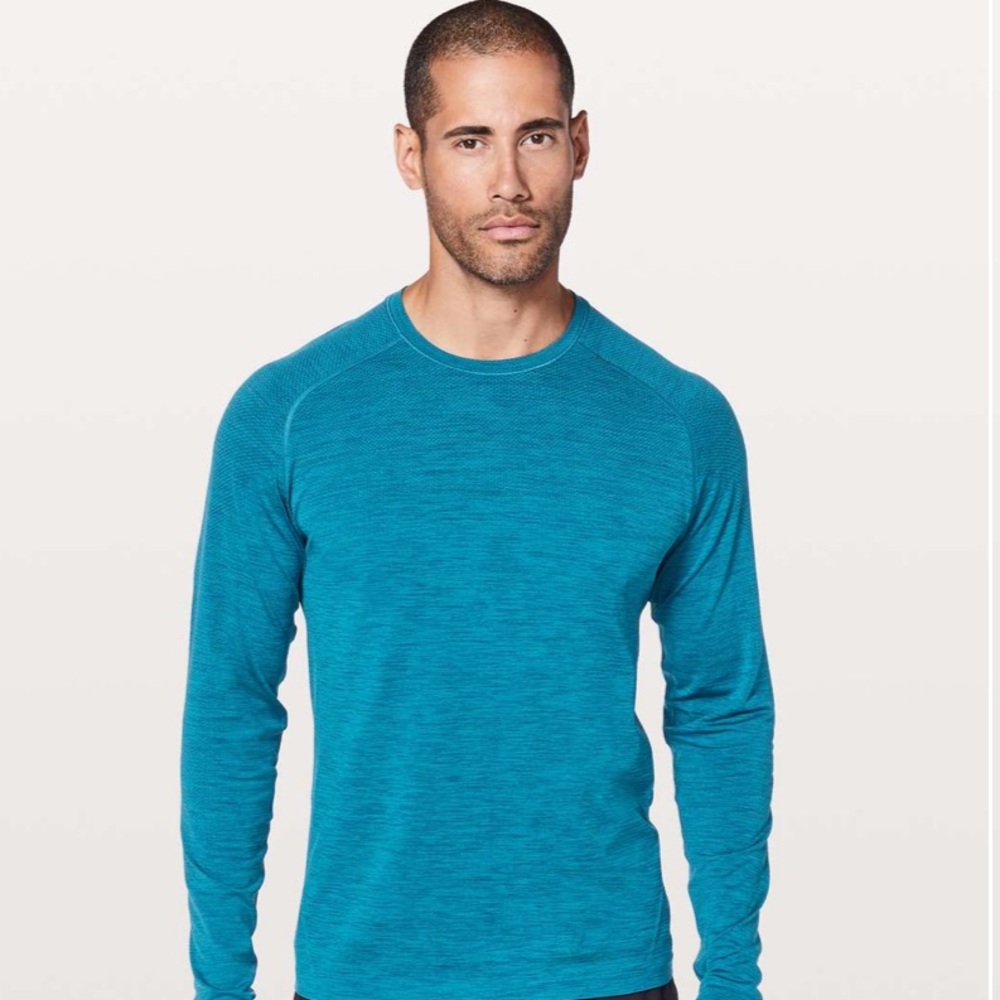 Lululemon Metal Vent Tech Long Sleeve Amalfi Blue - M